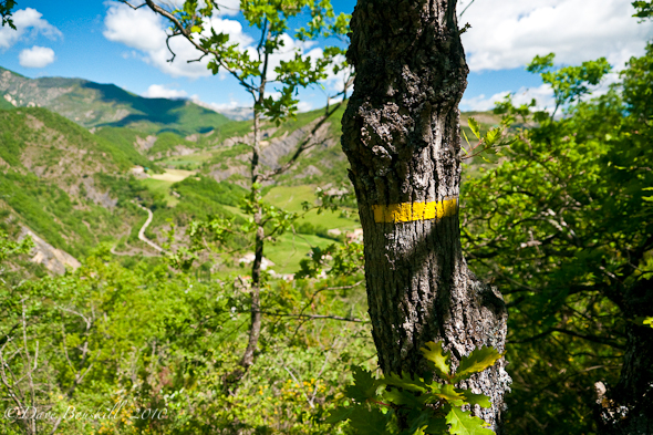 Via Ferrata-Haute Provence-Yellow Blazes Via Ferrata-Haute Provence-Yellow-Blazes